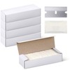 Lasnten 500 Pcs Single Edge Razor Blades Industrial Scraper Razor
