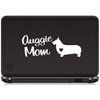 Auggie Mom Dog Decal Sticker for Car Window 8 Inch