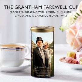The Republic of Tea — Downton Abbey The Grantham Farewell Cup Black Tea, 36 Tea Bags