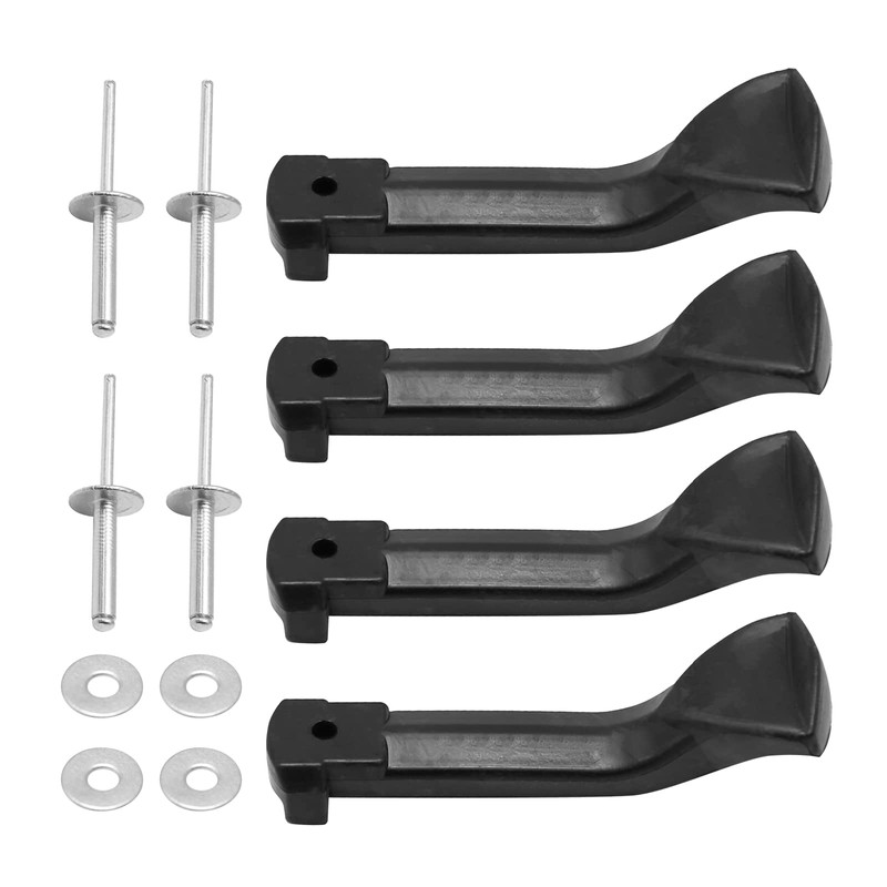 EATAKWARD 4 Pack Hood Strap Panel Latch Kit Replacement for