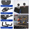 Keukenket 88 mm Strong Magnetic Hooks, Double Hooks, Magnetic Base