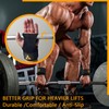 Weight Lifting Wrist Strap with Durable Double Layer Leather, Adjustable