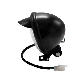 5.5" Black Motorcycle Headlight For Cruiser Chopper Cafe Racer Bobber Custom new
