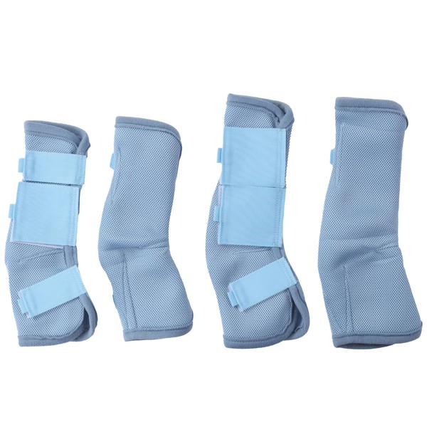 Gallopoff Horse Fly Boots Set of 4, Breathable Comfy Mesh