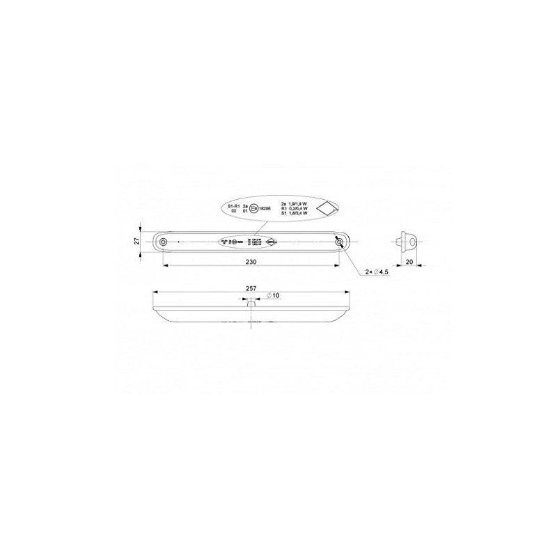 BUL BARS 2 x Multifunction Parking Light + Position Light