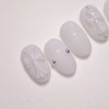 Chrome handmade nail tips - round short / 크롬수제네일팁 -