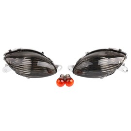iTobest Front Turn Signals Indicator Blinker Light Compatible with Suzuki Hayabusa GSXR1300 GSX1300R 1999 2000 2001 2002 2003 2004 2005 2006 2007(Smoke)