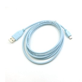6FT USB to Mini USB Routers & Switches Cable Network Routers USB Console Cable CAB-Console-USB Compatible Cisco 1900,2900 and 3900 Series Routers,2960,3750,and 3750-X Catalyst Series Switches