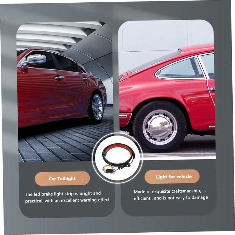 iplusmile Multi-use Led Tail Lamp for Car Spoiler Brake Light