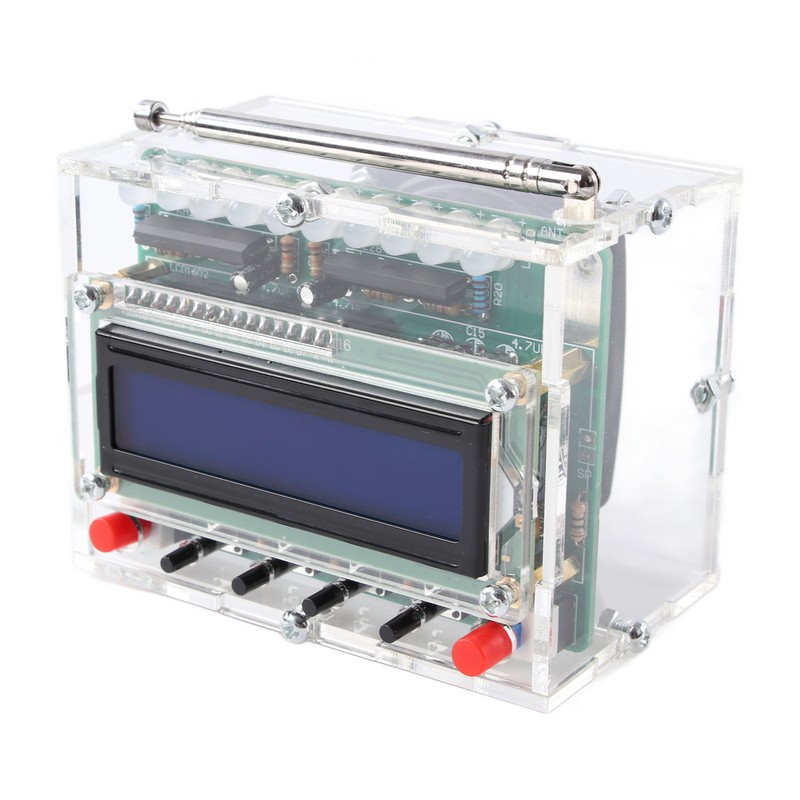 DIY FM Radio 87 To 108MHz LCD Display Digital Radio