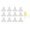14Pcs Baby Bottle Nipple Silicone Soft Odorless Easy Cleaning Accessory