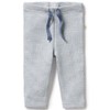 Wilson & Frenchy Organic Stripe Rib Legging - Rain Drop,