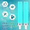 Qualirey 2 Pcs 9 Watt UV Bulb Replacement for Pond
