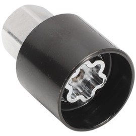 DEFIYEAR Anti Theft Locking Wheel Nut Key, V/198 Locking Wheel Nut Key Replacement for Vauxhall Opel Model, Anti Theft Bolt Key Socket Aluminium, Durable Design for Secure Wheel Removal and Protection