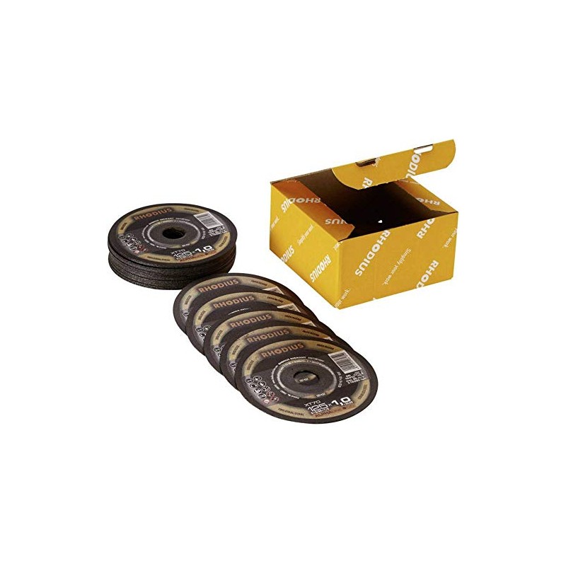 Rhodius XT70 Pack 211080 Cutting Disc Straight 115 mm 22.23
