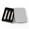 Lever-Cut Nail Clipper Set of 3 NC-03 (Silver)