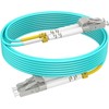 RamboCables 1ft(0.3m) OM3 LC LC Fiber Patch Cables MMF Multimode,