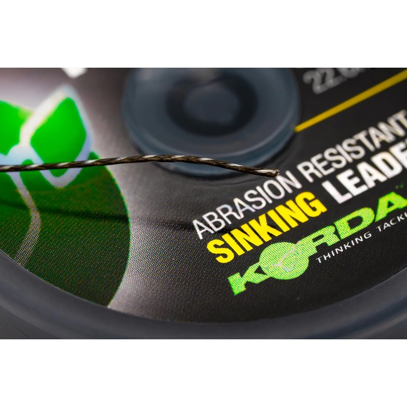 Korda Arma-Kord 30lb 20m - Abrasion-Resistant Braided Leader, Strong Shock