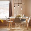 iDEGU Modern and Retro Pendant Light, 3 Arms DIY Spider