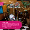 Mikasa x Sarah Arnett 4pc Cocktail Shaker Set, Stainless Steel