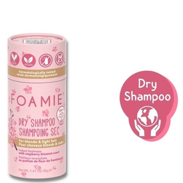 Foamie Dry Shampoo Berry Blonde for Blonde Hair, 40gr