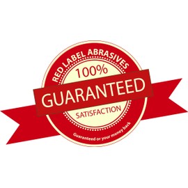 Red Label Abrasives 16 Inch 60 Grit Adhesive Back Multipurpose Sanding Disc