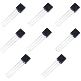 WWZMDiB 8PCS Direct Plug 3 Pins DS18B20 chip programmable Digital Thermometer/Temperature Sensor Temperature Acquisition TO-92