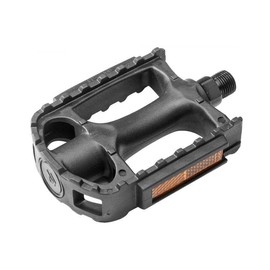 Box of 10 Pairs! Universal Mountain Hybrid Comfort Cruiser Bike Resin Pedal 9/16 with Reflectors for Bicycles…