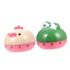 NOLITOY 2pcs Timer Dial Chef Digital Cartoon Funny Cute Indoor