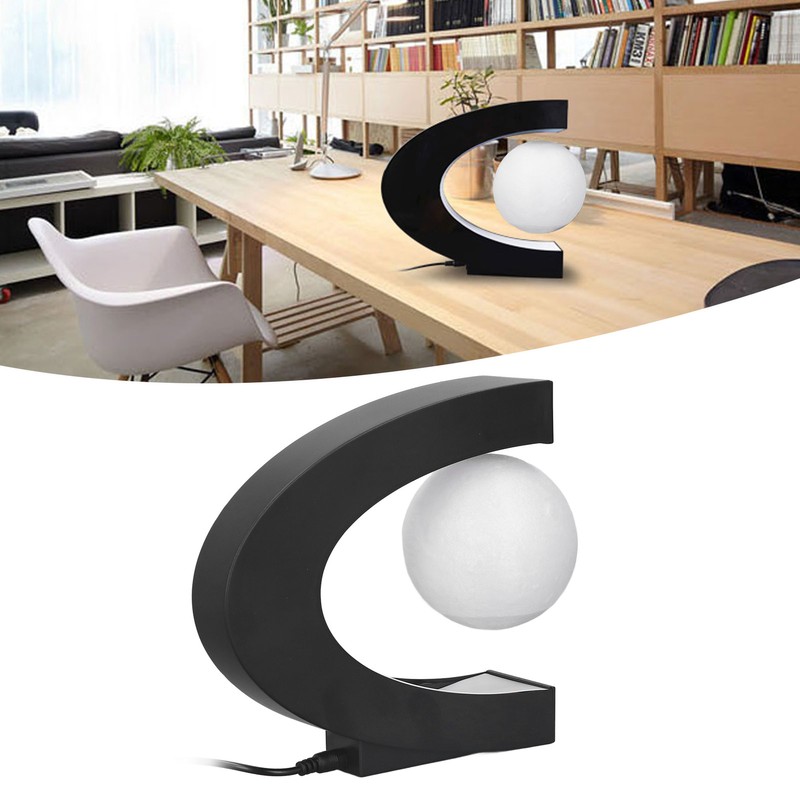 Levitating Moon Lamp ABS Floating Moon Night Light for Office