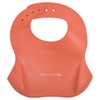 Three Little Tots Modern Silicone Baby Bib – Adjustable Fit