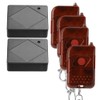 2V4 Wireless Remote Control Switch Transmitter Receiver Kit for Door