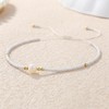C·QUAN CHI Strand Bracelet for Women Handcrafted Miyuki Beads Pearl