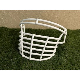 Schutt New White Schutt DNA ROPO-DW-SCC Big Grill Football Facemask Adult M-XL Lot 01
