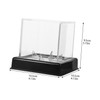 JOINPAYA Transparent Plus Baseball Day Case Baseball Display Box Decorative