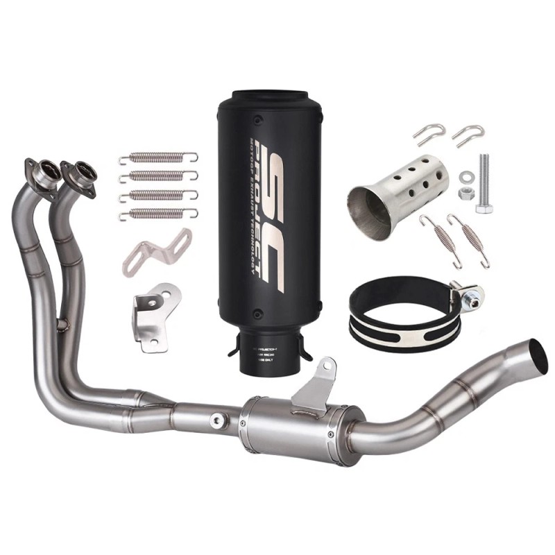 Unbranded For Yamaha YZF R7 2021-2023 Whole System Exhaust Header