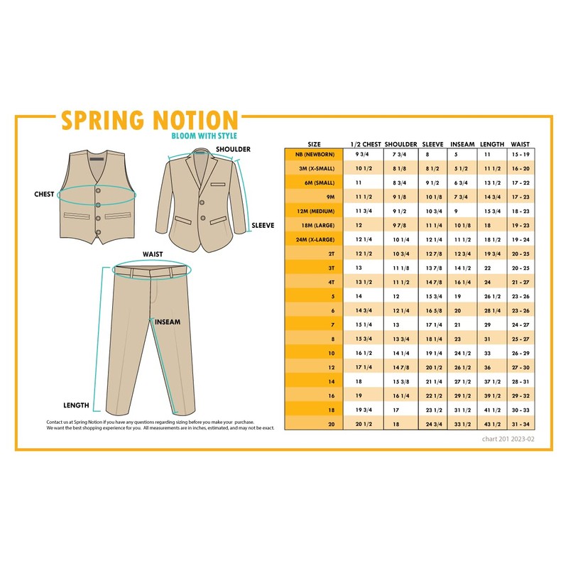 Spring Notion Baby Boys' Classic Fit Formal Black Dress Suit