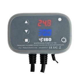 IBO Control of the central heating pump S-150 electronic control unit controller control module pump control thermostat function AntyStop function frost protection function