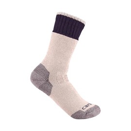 Carhartt Women's SB6600W Women's Heavyweight Synthetic-Wool Blend Boot Sock Small Georgia Peach