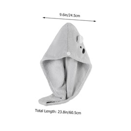 Beavorty Hair Dry Towel Women Absorbent Microfibre Hair Cap Hair Band Soft Bath Towel Set for Salon