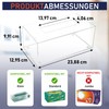 Acrylic Tissue Box Clear Tissue Box for Tissue Napkin Dryer