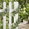 2 Pack Natural-Looking Eucalyptus Garland 5.9 Ft Artificial Eucalyptus Leaves