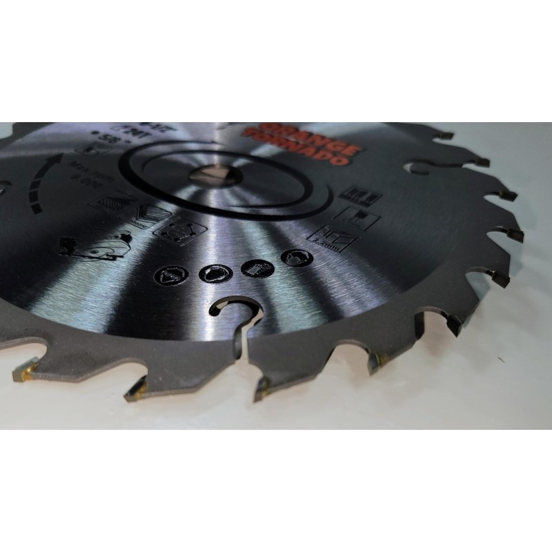 ORANGE TORNADO 6 1/2" 24 Tooth ATB Saw Blade…