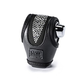 DAD Garson D.A.D Leather Shift Knob Cover, EXE Crystal, Universal Type, For Automatic Cars