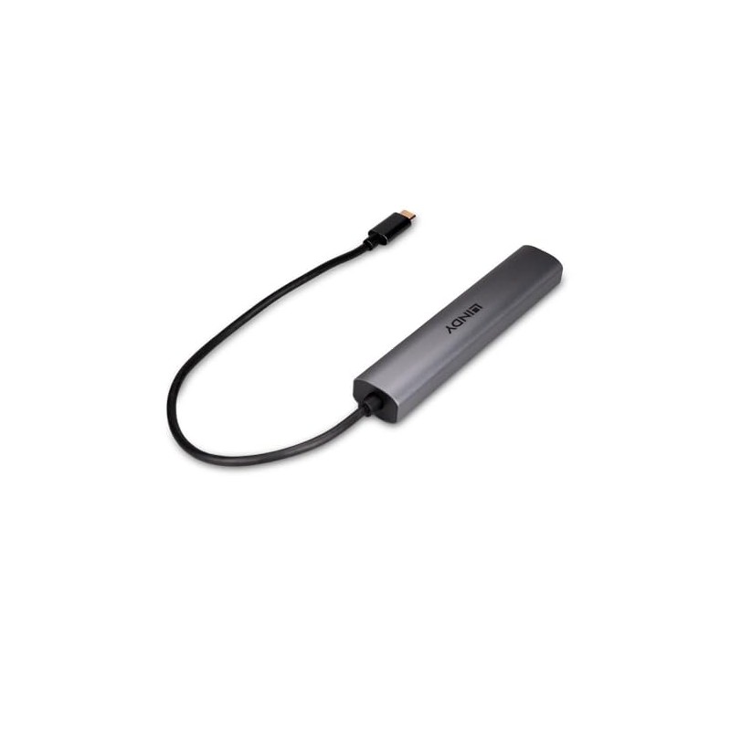 Lindy 4 Port USB 3.2 Gen 2 Type C Hub