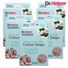 UnKnown Dr. Helper Pure Cotton Swab 100p 5 pieces 500p Sterilized Cotton Swab Hygienic Individual Packaging / 닥터헬퍼 순면 면봉 100p 5개 500p 멸균 코튼면봉 위생 개별포장