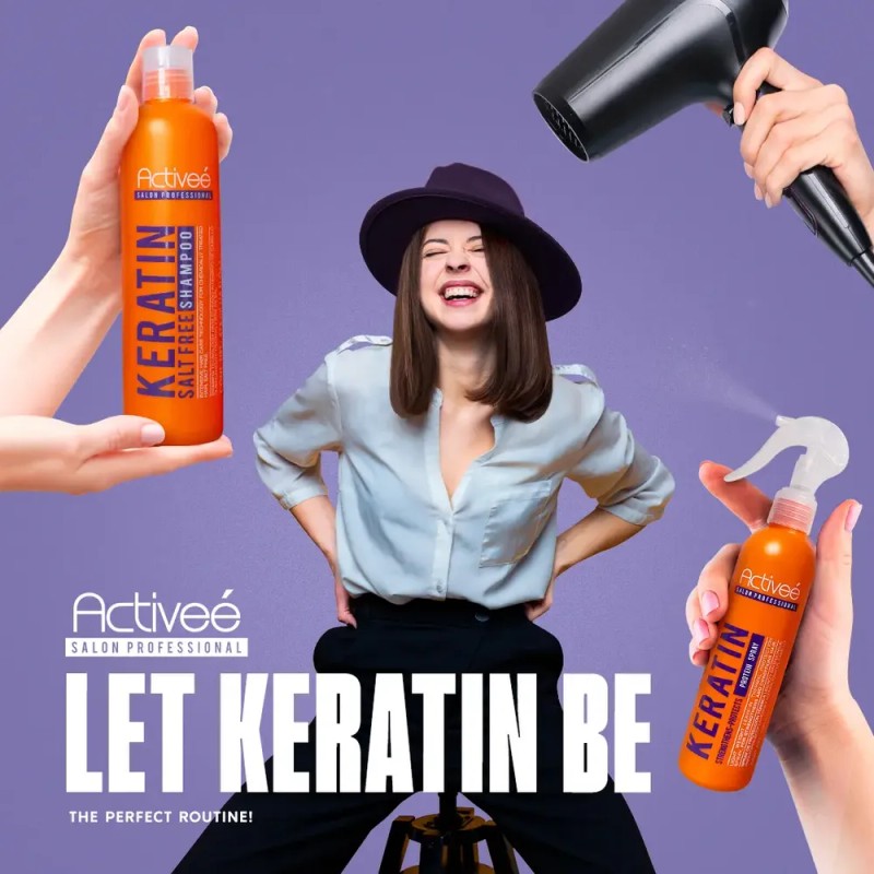 Proteina Capilar Activeé Professional KeratineTecnologia para cuidado Intensivo de Cabello