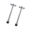 OHPHCALL 2Pcs Stainless Steel Door Stopper Cylindrical Design for Practical