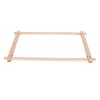 Cross Stitch Frame Rectangular Removable Wood Needlework Stretcher Frame Quilting