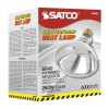 Satco Dimmable R40 Shatterproof Silver Light Bulbs 2 Count Pack